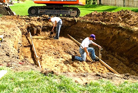 Construcție piscină