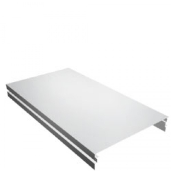 Рейка АЛБЕС 085мм 4метра,Белая матовая