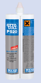 P520 OTTOCOLL® PREMIUM - Профессиональный полиуретановый клей премиум-класса для склеивания конструкций из металла и других материалов, клей для алюми