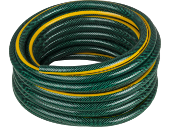 GRINDA STANDARD, 1", 25 м, 10 атм, трёхслойный, армированный, поливочный шланг (429000-1-25) (Садовые)