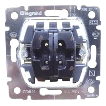 Выключатель кнопочный Legrand Galea Life для управления рольставнями