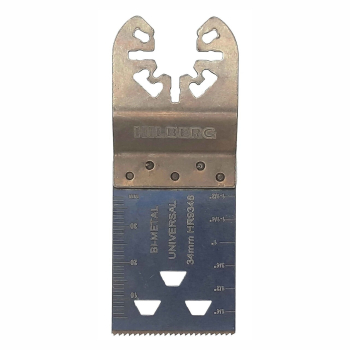Полотно пильное погружное универсальное Hilberg Bi-M 34*40*18TPI HR9348