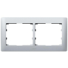 Рамка Legrand Galea Life 2 поста горизонтальная Aluminium