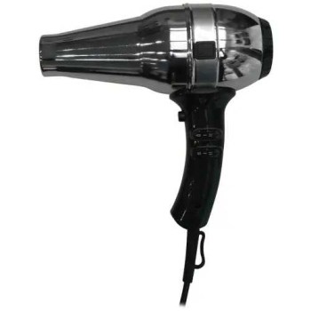 Фен HOTELline черный/металлик 6 режимов работы без настенного крепежа Nofer 02013.B