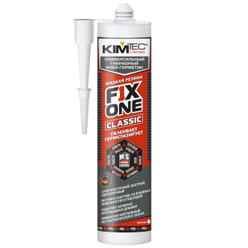 Клей-герметик KIM TEС FIX ONE, белый, 475 г