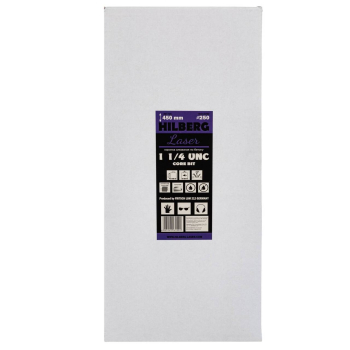 Коронка алмазная 250*450 Hilberg Laser 1 1/4 UNC HD725