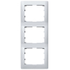 Рамка Legrand Galea Life 3 поста вертикальная Aluminium