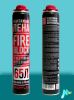 Монтажная пена FireBlock 65 PROFFLEX профессиональная огнестойкая