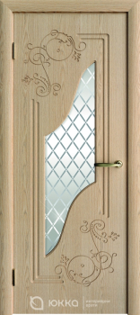 Межкомнатная дверь Каролина с гравировкой