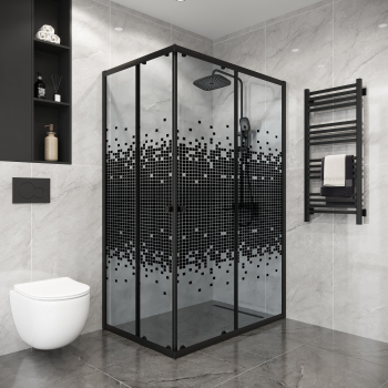 Душевой уголок Niagara Eco NG-1012-14QBLACK
