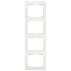 Рамка Legrand Galea Life 4 поста вертикальная Pearl
