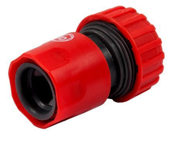 Соединитель быстроразъемный QUATTRO ELEMENTI для шланга 3/4", пластик (646-003) (646-003) (Соединители быстроразъемные)