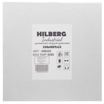 Диск пильный Hilberg Industrial Дерево 350*32*100Т HW353