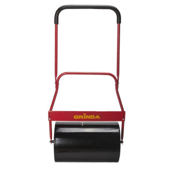 GRINDA 40 л, размеры 320 х 580 мм, стальной барабан, нескользящая рукоятка, каток для газона (422117) (Уход за газоном)