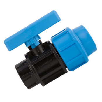 Кран шаровой ПНД 25x3/4" M (ВР) Джилекс