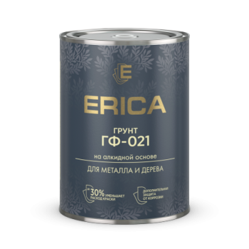 Грунт Erica ГФ-021, красно-коричневая, 0,8 кг
