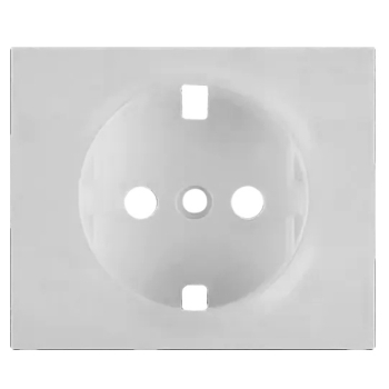 Накладка розетки с заземлением Legrand Galea Life White