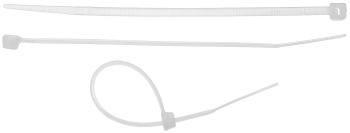 STAYER 2.5 x 150 мм, нейлон РА66, 75 шт, белые, хомуты-стяжки, Professional (3785-15) (Нейлоновые)