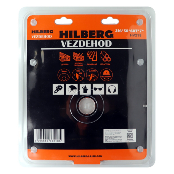 Диск пильный Hilberg Vezdehod 216*30*60Т*7 град. HV218