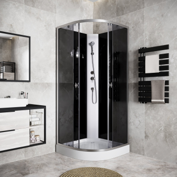 Душевая кабина Niagara NG 4501-14BK без крыши