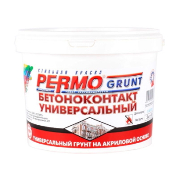 Пермо Бетоноконтакт, универсальный, на акриловой основе, 10 кг