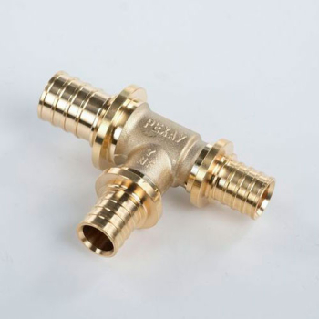 Тройник переходной 25-16-16 латунь DZR (MX) Рехау