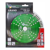 Диск алмазный отрезной 180*22,23*12 Сегмент Турбо серия Grand hot press GTS734