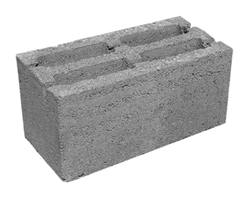 Пескоцементный блок пустотелый СКЦ-1ПС (Шлакоблок/СКЦ)