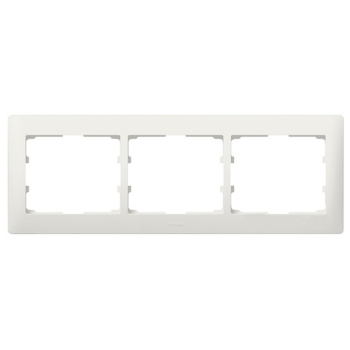 Рамка Legrand Galea Life 3 поста горизонтальная Pearl
