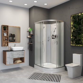 Душевая кабина Niagara NG 3312-14LBK Без крыши