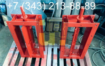 Клапан ПГВУ 296-80 газоплотный прямоугольный двухосный