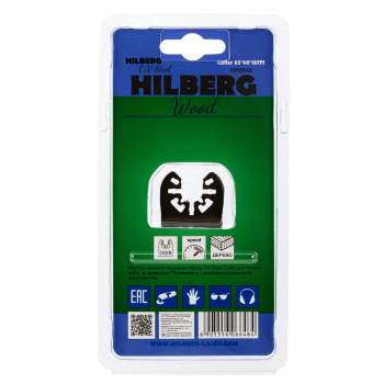 Полотно пильное погружное по древесине Hilberg Cr-V 65*40*18TPI HR6648