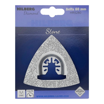 Полотно алмазное зачистное по керамике и камню Hilberg Delta Vc-M 80 mm HR5280