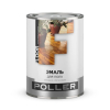 Эмаль для пола Poller, алкидно-уретановая, красно-коричневая, 1,9 кг