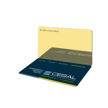 Кассета CESAL 30х30 A09 золото люкс