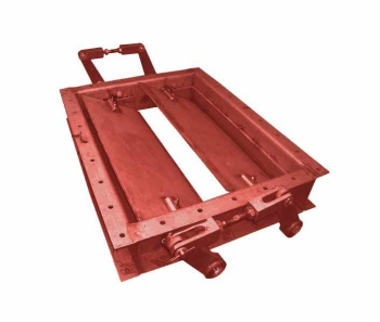 Клапан 07 ПГВУ 296-80 прямоугольный двухосный