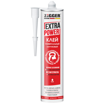 Клей ZIGGER EXTRA POWER, белый, 380 г