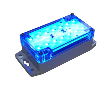Светильник синий светодиодный светомаскировочный LA-5-24V-IP67-Blue