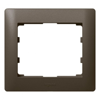 Рамка Legrand Galea Life 1 пост Dark Bronze