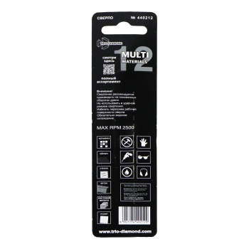 Сверло универсальное Multi Materials 12мм, 440212