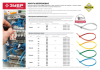 ЗУБР КС-К1, 3.6 x 200 мм, нейлон РА66, 100 шт, красные, кабельные стяжки, Профессионал (309040-36-200) (Нейлоновые)
