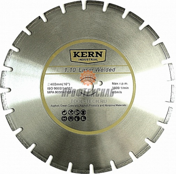  Kern Алмазный диск Kern Laser Welded U-Slots серия 1.10 K509300830