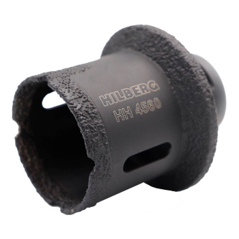 Коронка-фреза алмазная по плитке 45-60 мм Hilberg Super Hard М14 HH4560