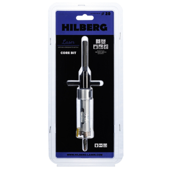 Коронка алмазная по бетону 20 мм Hilberg Laser HM220