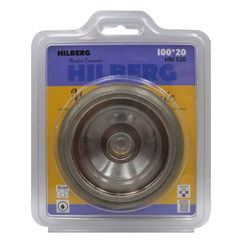 Диск алмазный для скругления края плитки 100*20 Hilberg Master Сeramic HM530