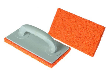 Терка, губчатое покрытие, 18 х 130 х 250 мм, РемоКолор Pro