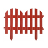 GRINDA Палисадник 28х300 см, терракот, Декоративный забор (422205-T) (Декоративные ограждения)