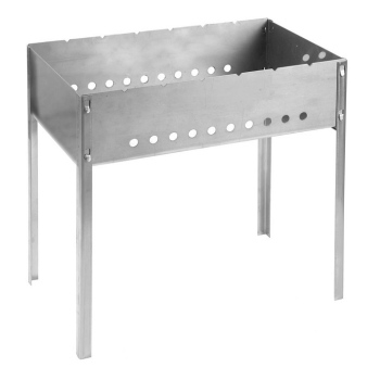 GRINDA Barbecue, 500 x 300 x 500 мм, нержавеющая сталь, 1.5 мм, сборный мангал (427784) (Мангалы)