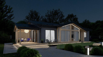 Каркасный дом "СВОЙ 155", 1 этаж, 167 м2, 10х15 м