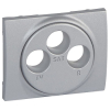 Накладка TV-FM-SAT розетки Legrand Galea Life Aluminium